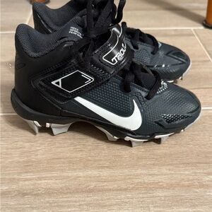 Nike Black and White Youth Cleats